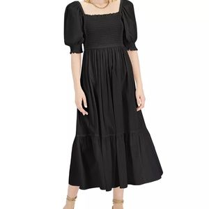 I.N.C International Concepts, short puffy sleeve dress .....